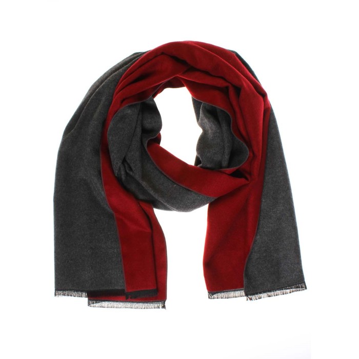 Палантин, размер 185×68 см, цвет серый