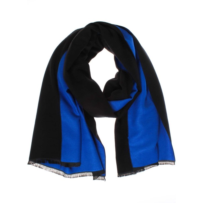 Палантин, размер 185×68 см, цвет чёрный