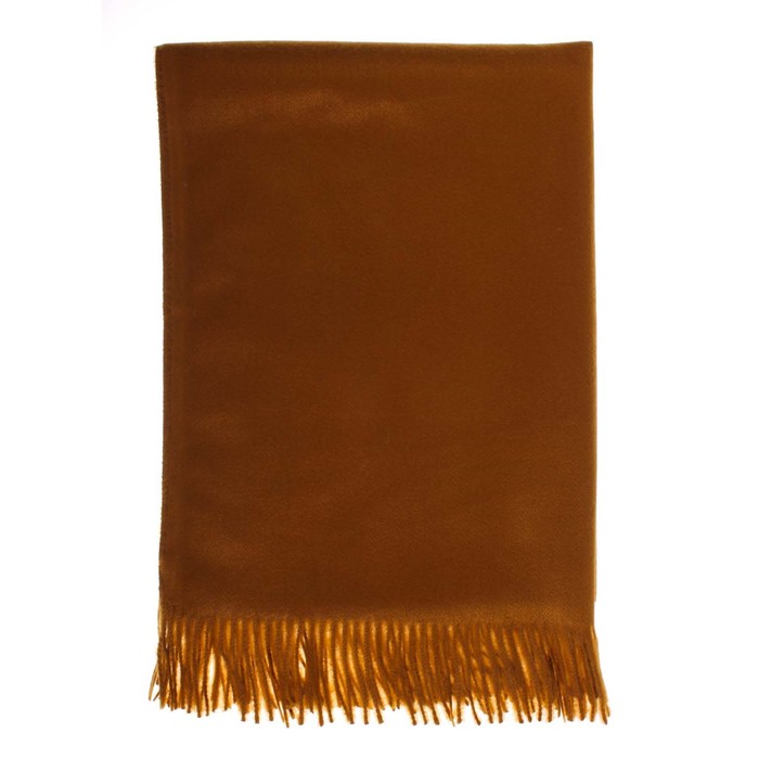 Палантин, размер 180×70 см, цвет коричневый