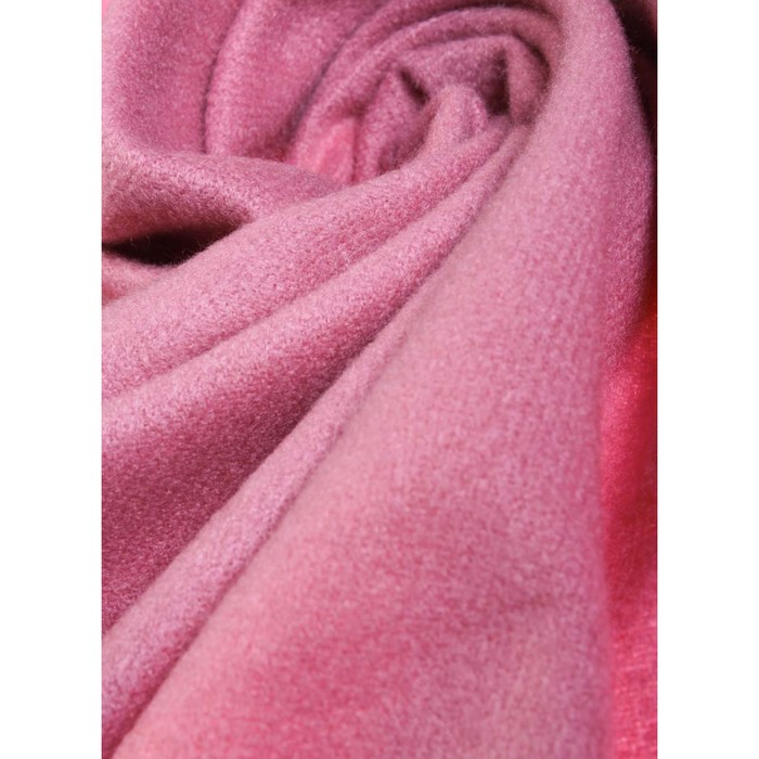 Палантин, размер 180×68 см, цвет розовый