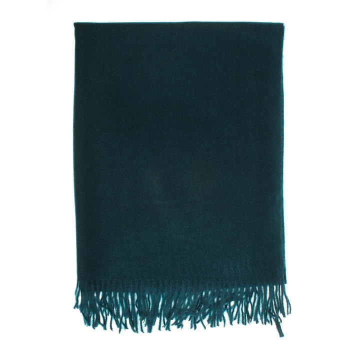 Палантин, размер 180×68 см, цвет зелёный