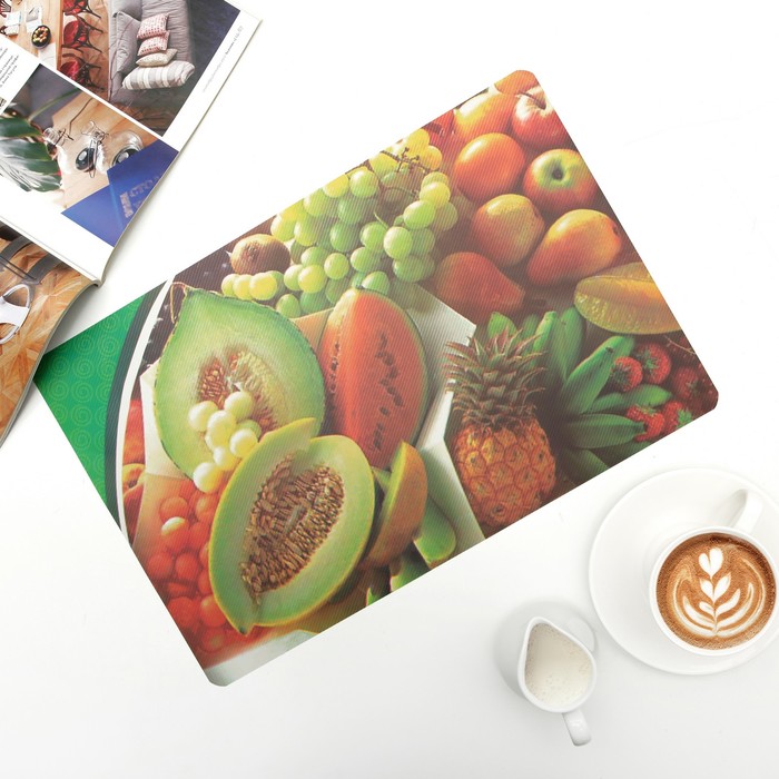 Салфетка кухонная "Фрукты" 42х28 см