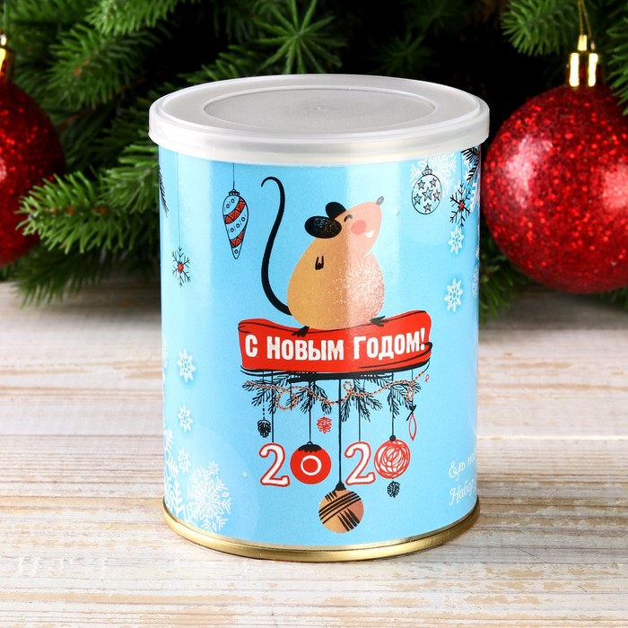 Растущая травка "Растение в банке "Свинка - символ года 2019" (Ель)