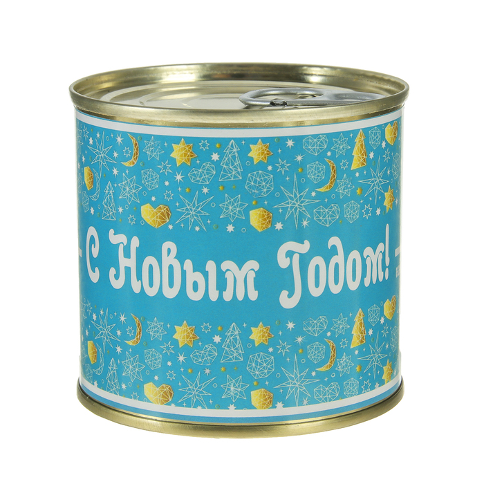 Растущая травка "Мини растение в банке "Новогодняя сосна"