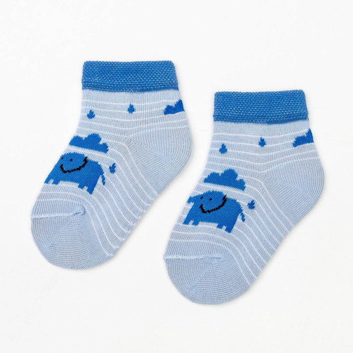 Набор детских носков "Африка" (3 пары), размер 8-10 (6-9 мес.)