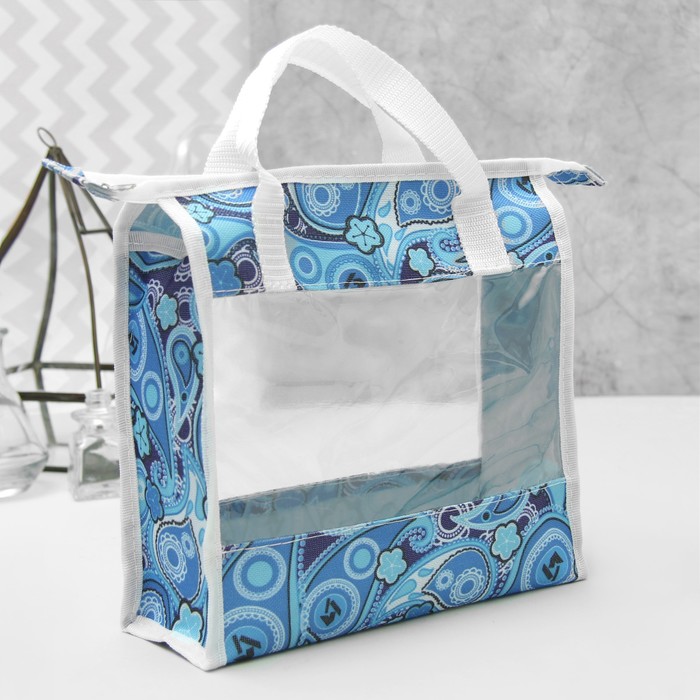 Косметичка банная «Фитнес», 1 отдел на молнии