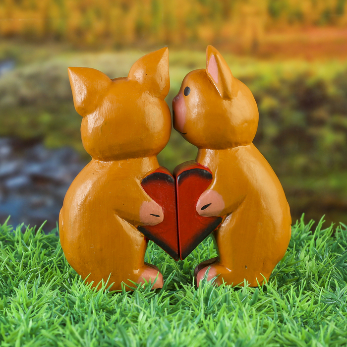 Сувенирный набор «Влюблённые свинки»