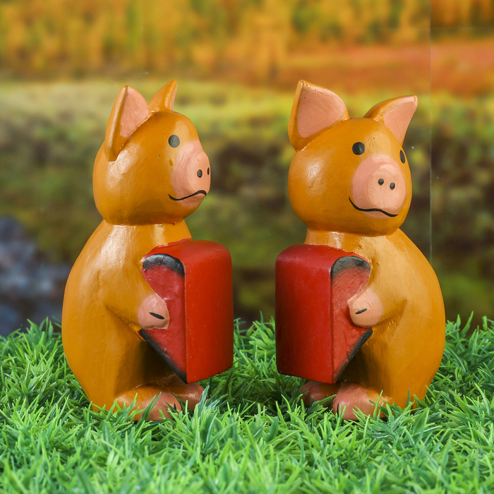 Сувенирный набор «Влюблённые свинки»