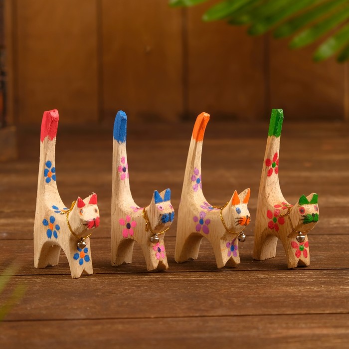 Набор сувенирный "Четыре кошечки" 7,5х5х11 см