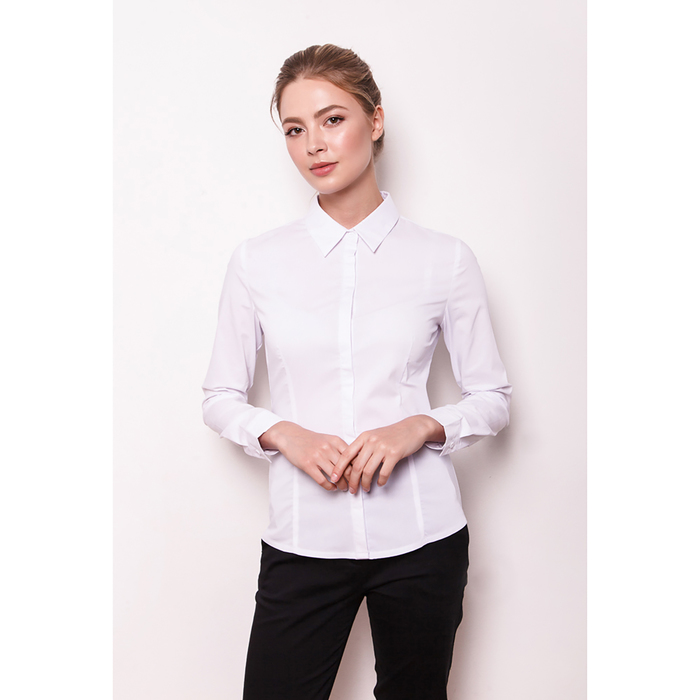 Блузка женская 16263 цвет белый, р-р 44