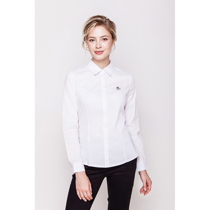 Блузка женская 16268 цвет белый, р-р 50