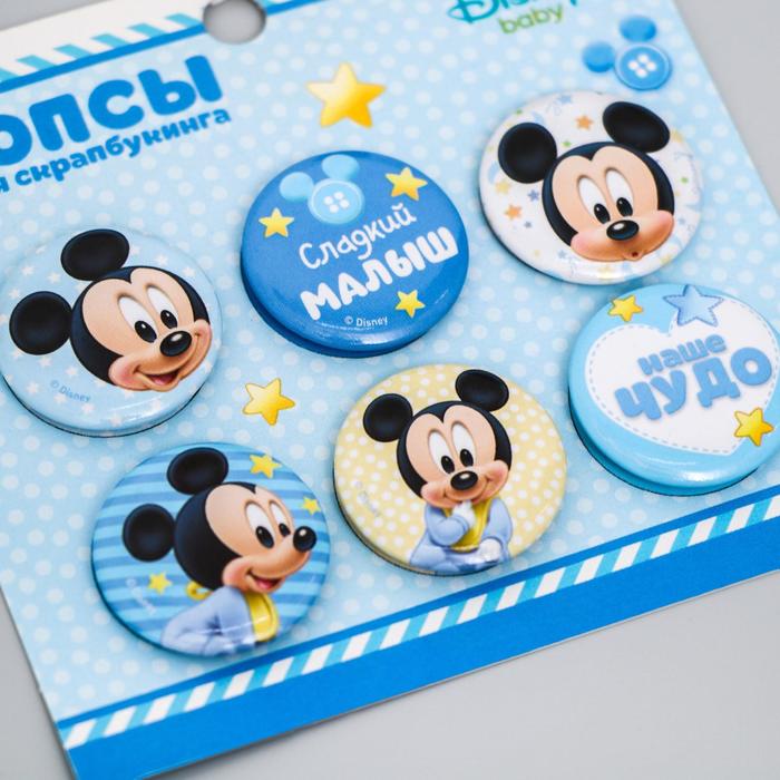 Топсы для скрапбукинга, Микки Маус