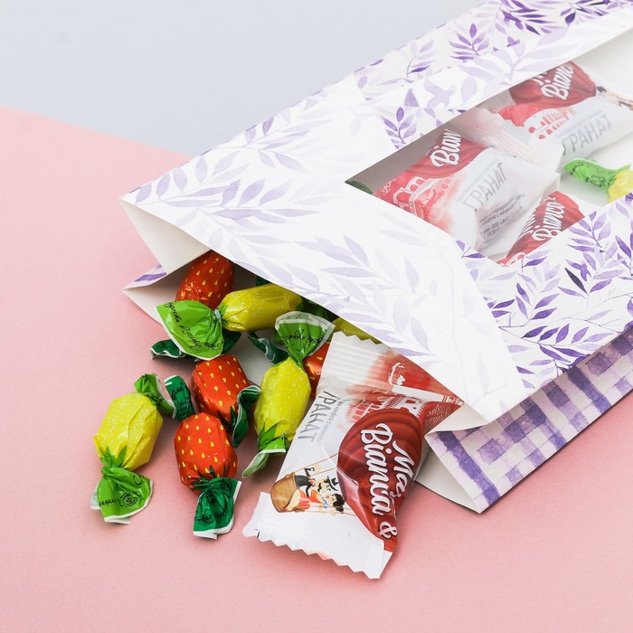 Пакетик подарочный «Завтрак в Париже», 16 × 30 × 6 см