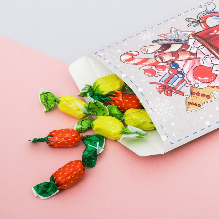 Пакетик подарочный«С заботой и теплом», 13 × 16 см