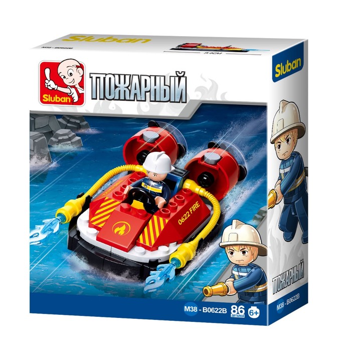 Конструктор «Пожарный транспорт», МИКС