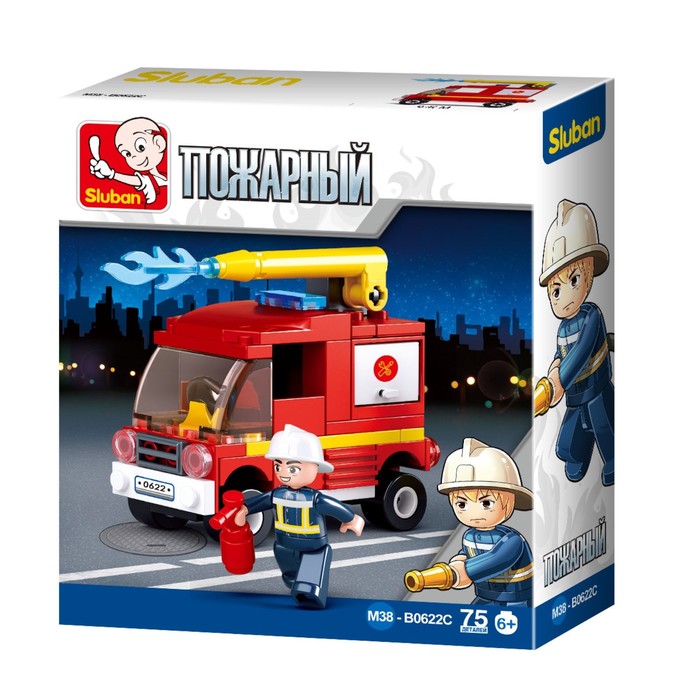 Конструктор «Пожарный транспорт», МИКС
