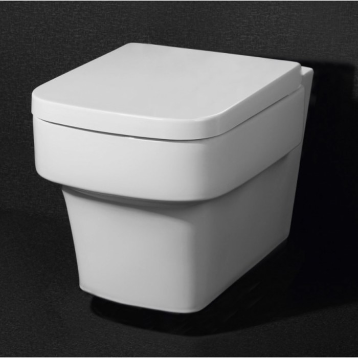 Чаша унитаза BelBagno JANICE P-trap BB124CH, подвесной, с креплением