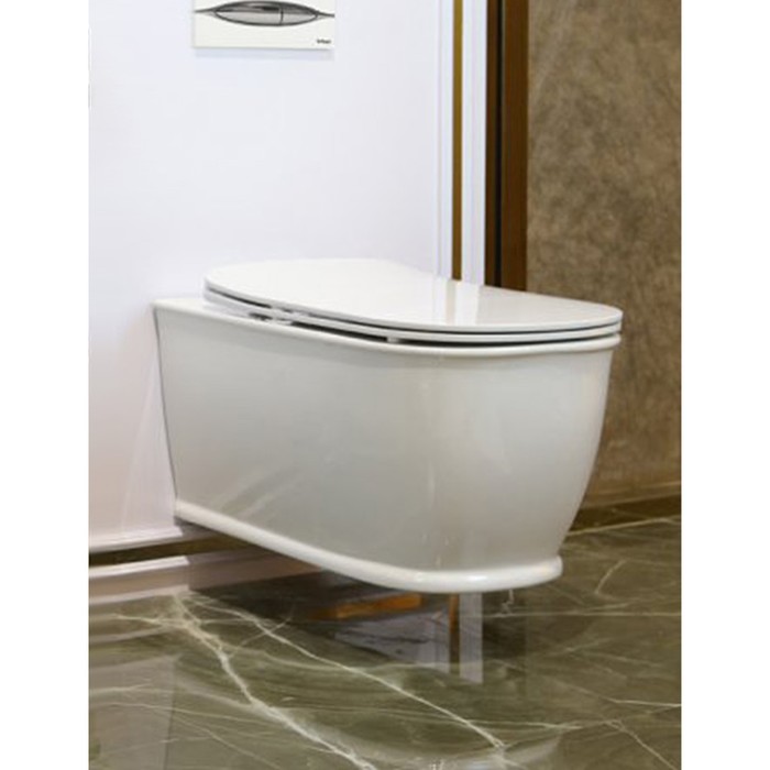 Сидение BelBagno PRADO BB10150SC, дюропласт, металическое крепление, soft close