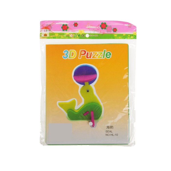 Конструктор объёмный "Морской котик"