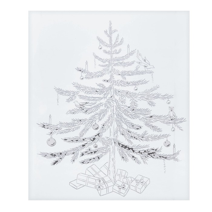 Переводки на посуду (холодная деколь) «Новый год на пороге», 21 × 14,8 см