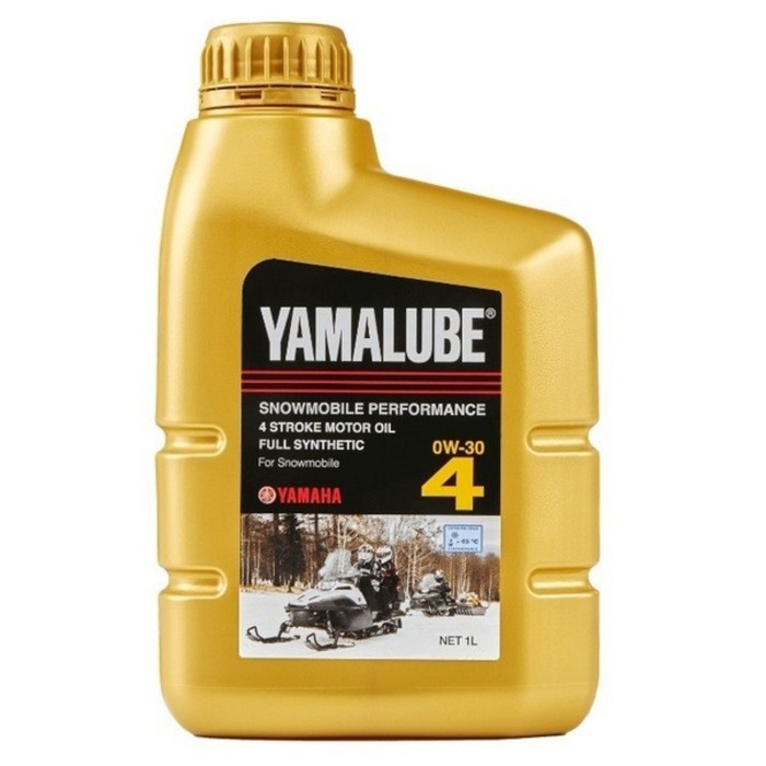 Моторное масло для снегоходов Yamalube 0W-30, синтетическое, 946 мл