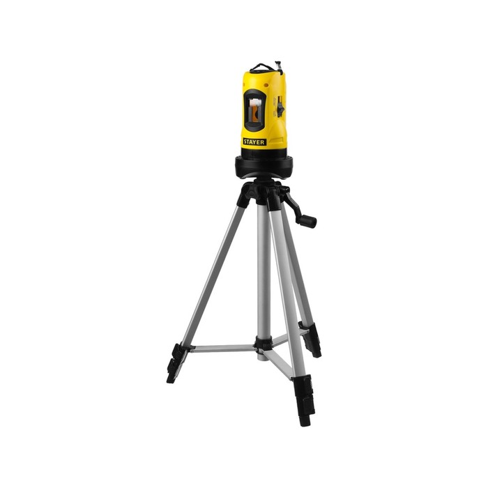 Нивелир лазерный STAYER 34960-H2, SLL-2, линейный, 10 м, ± 0.5 мм/м, ± 4°, 5/8"