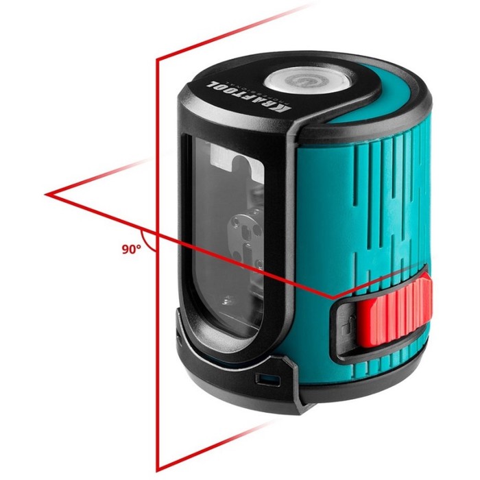 Нивелир лазерный KRAFTOOL CL 20 34700, линейный, сверхъяркий, 2 луча, 20 м, 0.2 мм/м, IP54