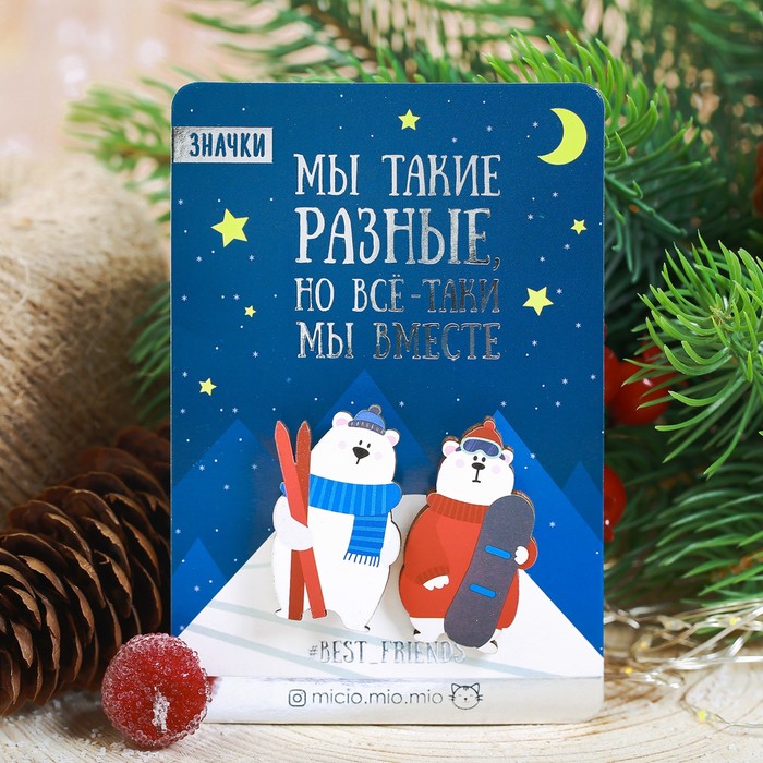 Значки "Мы такие разные"