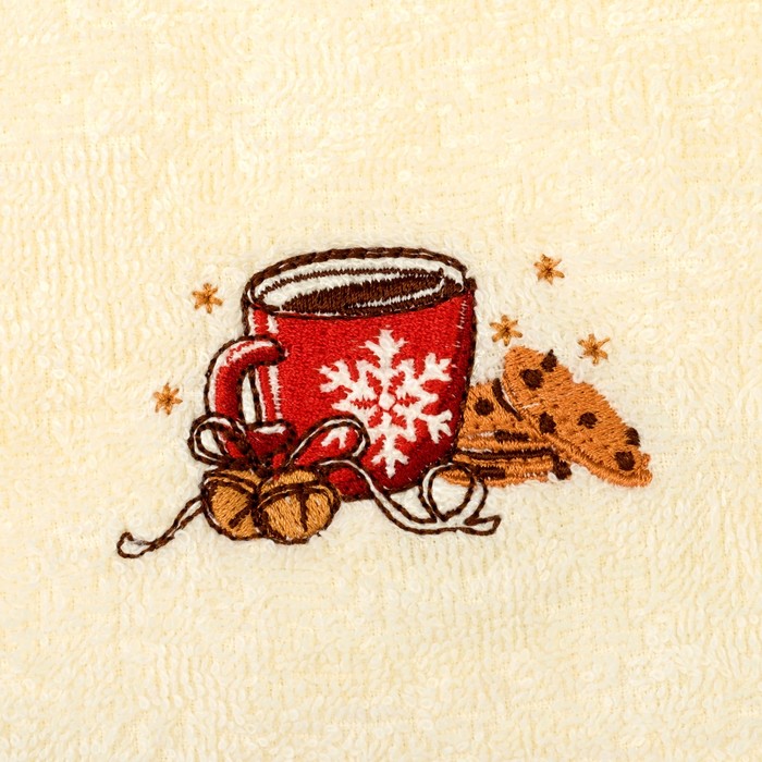 Набор полотенец "Волшебного Нового года" 30х60 - 2 шт., 100% хл., 340 гр/м2