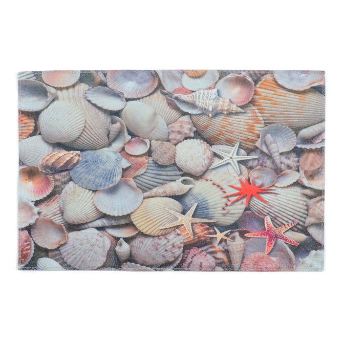 Ковер для дома "Ракушки" 40х60 см
