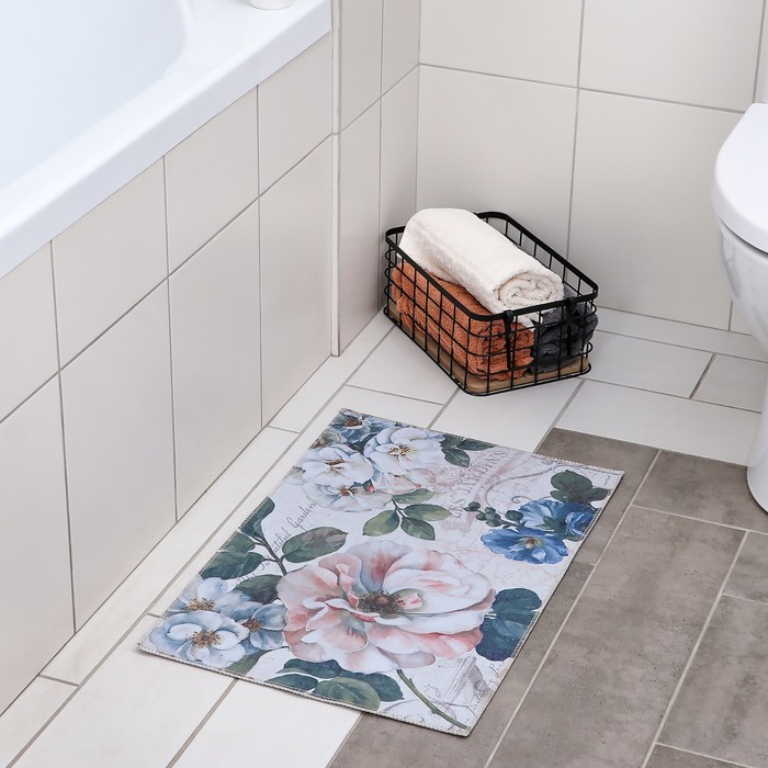 Ковер для дома "Шиповник" 40х60 см