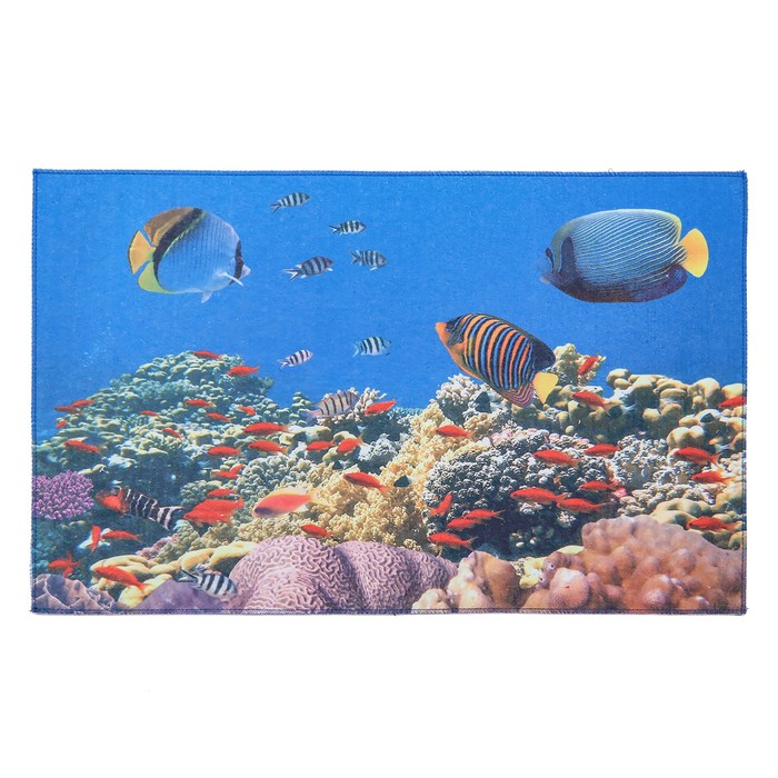 Ковер для дома "Подводный мир" 50х80 см