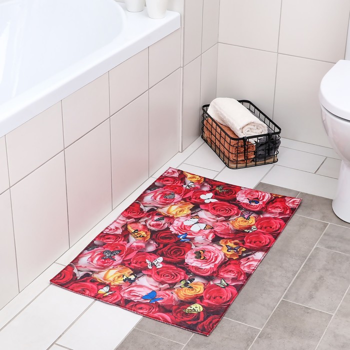 Ковер для дома "Розы" 50х80 см