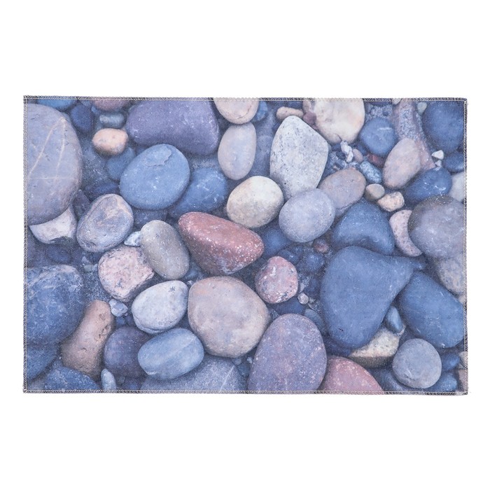 Ковер для дома"Камни" 40х60 см