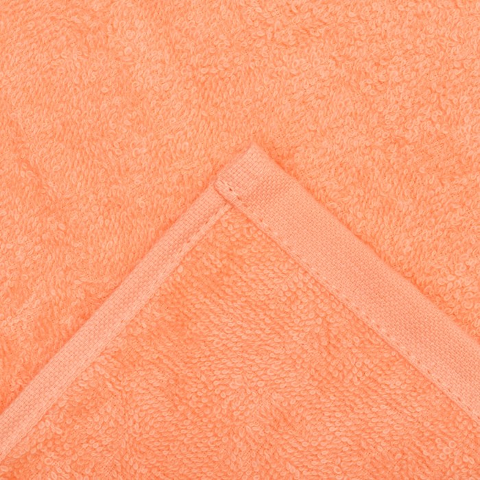 Полотенце махровое с вышивкой "Свинка" 30х60см, 340 г/м2, 100% хлопок