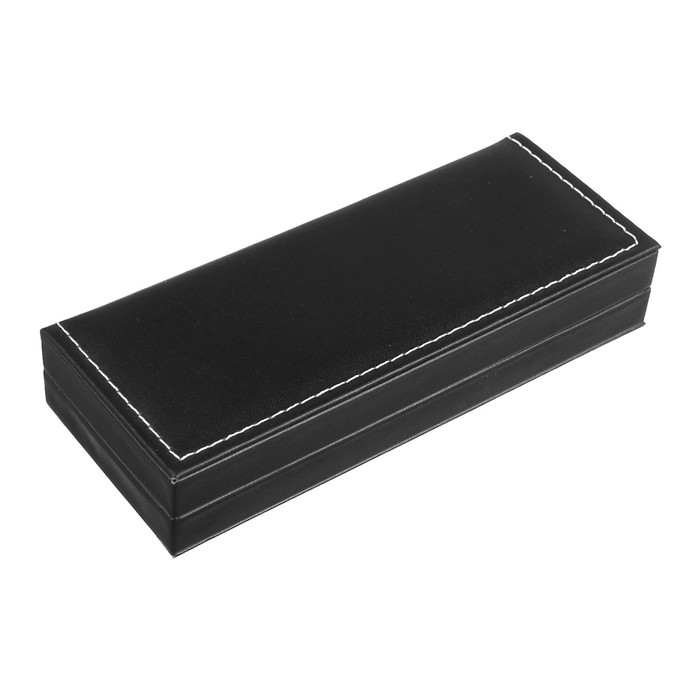 Ручка подарочная перьевая в кожзам футляре 2018 корпус бордо