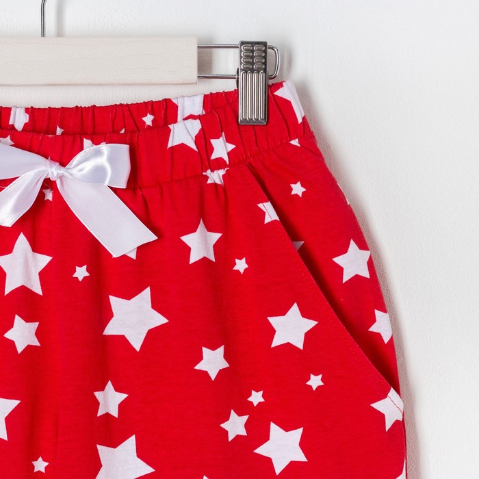 Брюки женские KAFTAN "Christmas", красн., р-р 44-46, 100% хл