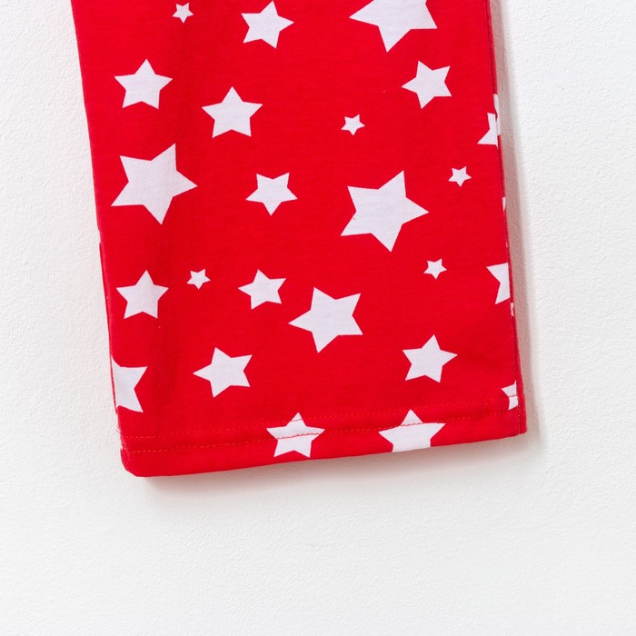 Брюки женские KAFTAN "Christmas", красн., р-р 44-46, 100% хл