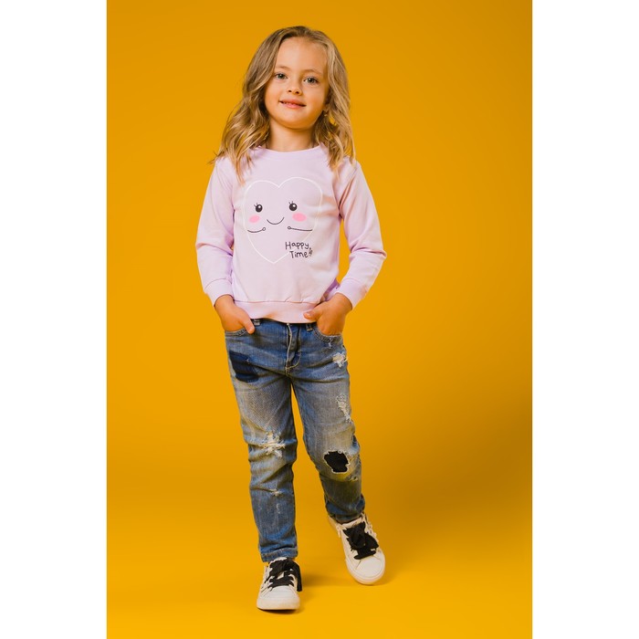 Джемпер Happy time розовый, рост 98