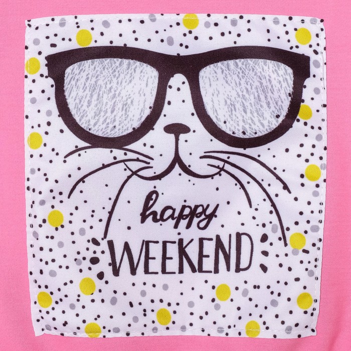Джемпер Happy weekend фуксия, рост 92