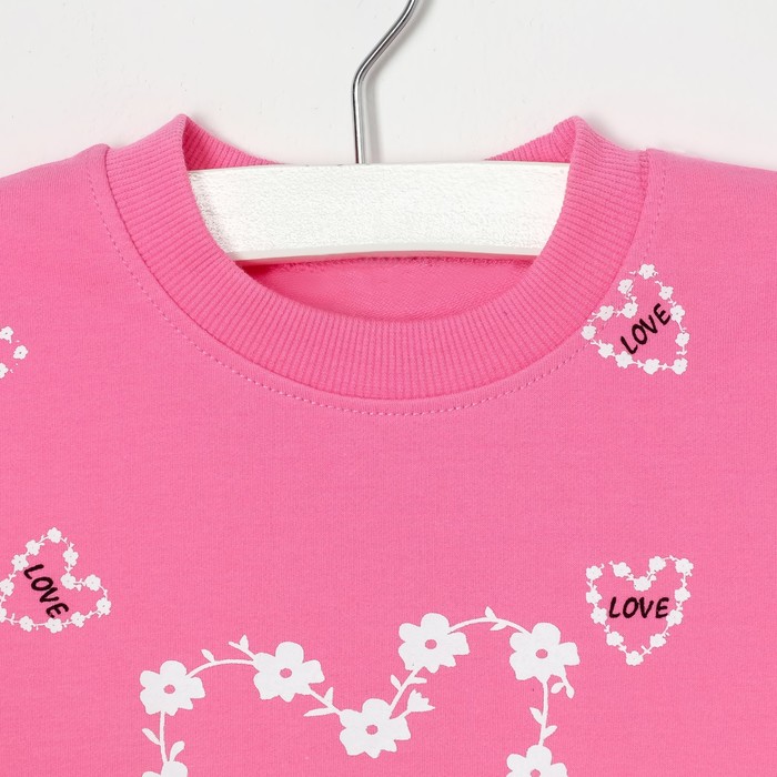 Джемпер Love фуксия, рост 98