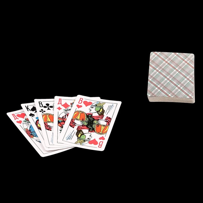 Набор 4в1 (фляжка 240 мл хромированная+2 рюмки+колода карт)