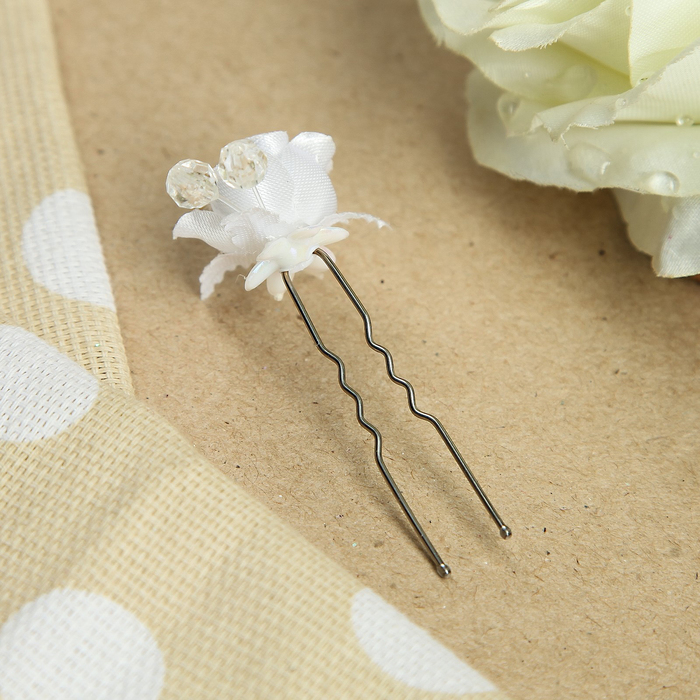 Шпилька для волос "Разная", 2 см, микс