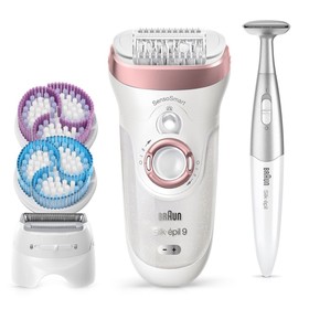 

Эпилятор Braun SES 9/980, 2 скорости, 40 пинцетов, 13 аксессуаров, подсветка
