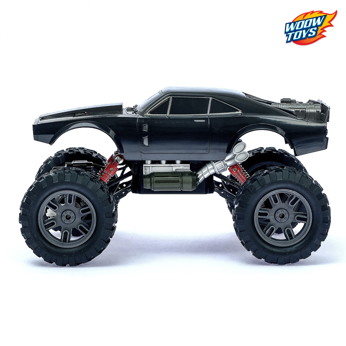 Машина радиоуправляемая "Гонки без правил", 4WD, работает от аккумулятора, МИКС