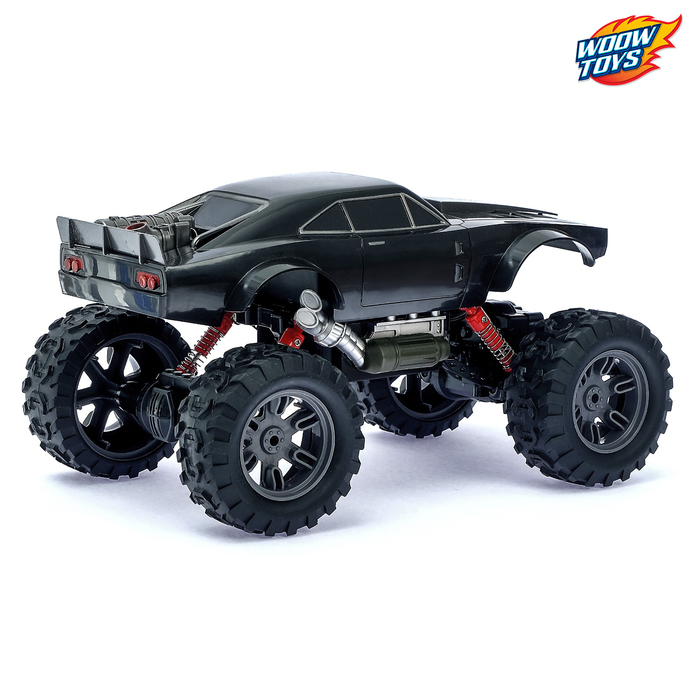 Машина радиоуправляемая "Гонки без правил", 4WD, работает от аккумулятора, МИКС