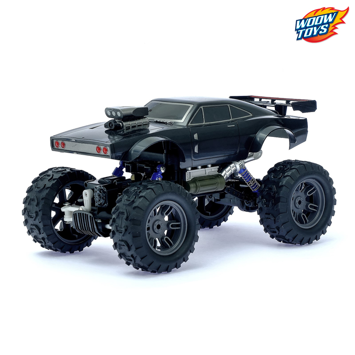 Машина радиоуправляемая "Гонки без правил", 4WD, работает от аккумулятора, МИКС