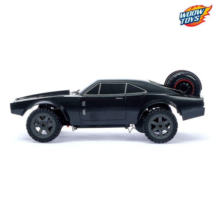 Машина радиоуправляемая "Гонки без правил", работает от аккумулятора, МИКС