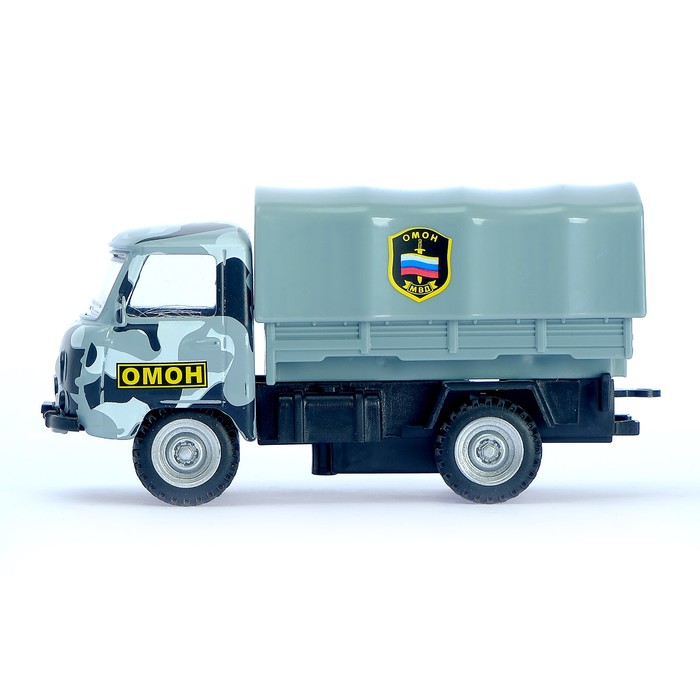Машина металлическая "Фургон ОМОН", инерционная, масштаб 1:43