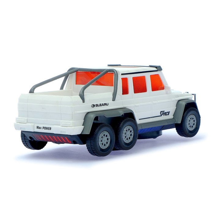 Машина "Гелик", световые и звуковые эффекты, работает от батареек, МИКС